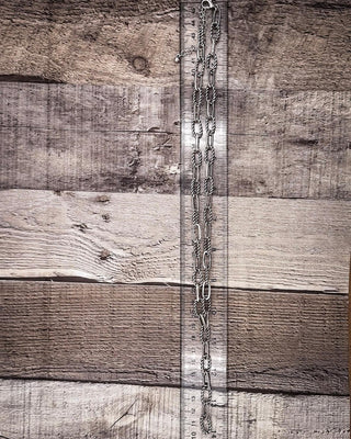 The Dustwalker Layers Fashion Necklace Set - Silver