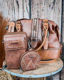 Wild Prairie 3-Piece Bag Set in Brown by Wrangler