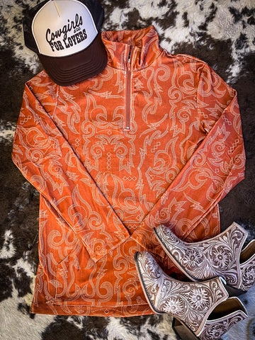Rustic Ranch Fitted Pullover - Outerwear - Sterling Kreek - Bronco Western Supply Co.