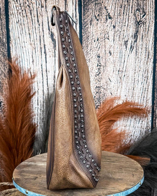 Ava Concealed Carry Tooled Shoulder Bag in Coffee by Wrangler - Purses & Wallets - Montana West - Bronco Western Supply Co.