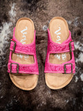 Berry in Pink Sandals by Very G