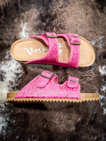 Berry in Pink Sandals by Very G