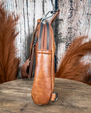 Outlaw Sling Bag in Brown by Wrangler