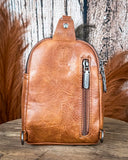 Outlaw Sling Bag in Brown by Wrangler