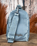 Highline Sling Bag in Pewter by Wrangler