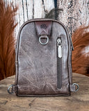 Blake Sling Bag in Coffee by Wrangler