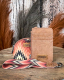 Desert Sky Wristlet Wallet Set in Brown by Wrangler