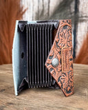 Outpost Floral Hair-On Wallet in Brown by Wrangler