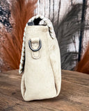 Western Mesa Tooled Crossbody Set in Khaki by Wrangler