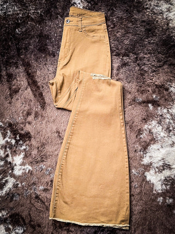 CINCH Jeans  Men's Cactus Print Short Sleeve Camp Shirt - Khaki