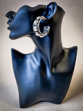 Austin - Bubble Stud Hoop Earring - Silver - Western Jewelry - Bronco Western Supply Co.