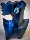 Arabella Stud Earring - Faux Turquoise - Squash Blossom - Western Jewelry - Bronco Western Supply Co