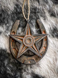 Horseshoe Star Ornament