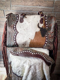Myra Bag - Dangle Wangle Leather & Hair On Bag