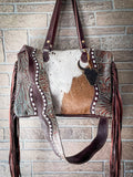 Myra Bag - Dangle Wangle Leather & Hair On Bag