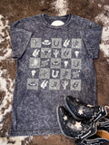 Prairie Prowl - Graphic Tee - Vintage Black - Western Fashion - Bronco Western Supply Co.