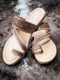 Myra Bag - Point Ridge Hand Tooled Sandals
