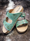 Myra Bag - Verdent Ranges - Hand Tooled - Sandals - Western Footwear - Bronco Western Supply Co.