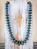 Hot Shot Navajo Style Pearl Necklace - Necklace - Western Jewelry - Bronco Western Supply Co.