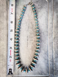 Hot Shot Navajo Style Pearl Necklace - Necklace - Western Jewelry - Bronco Western Supply Co.
