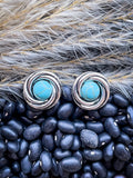 Jinny Stud Earring Set - Silver - Western Jewelry - Bronco Western Supply Co.