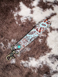 Myra Bag - Aqua Marine Key Fob - Western Accessory - Bronco Western Supply Co.