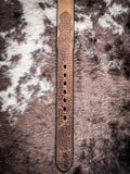 "Gibson" Natural/Brown Hooey Belt
