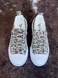 Aman Print Sneaker in Tan Leopard by Very G