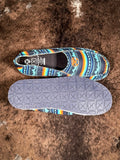 Danica - Twisted X - Hooey - Slip On Shoe - Blue Geo Landscape - Casual - Bronco Western Supply Co.