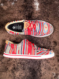 Maria - Twisted X - Hooey - Loper - Lace Up Shoe - Fiesta Aztec - Bronco Western Supply Co.