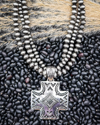 Silverwood Aztec Pendant Necklace Set