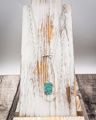 Arrowwind Layered Turquoise Necklace