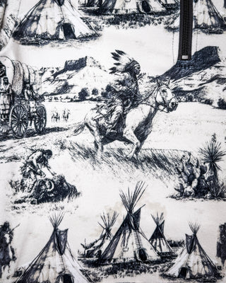 Spirit of the Plains Quarter Zip Pullover by Sterling Kreek