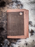 Hooey "Classic Roughout" Trifold Wallet