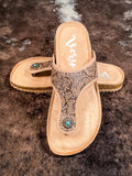 Danni Sandal in Brown by Very G - Western - Sandal - Footwear - Bronco Western Supply Co.