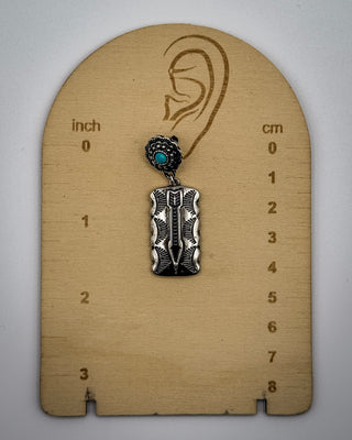 Ridgeline Bar Dangle Earrings