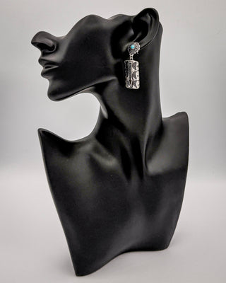 Ridgeline Bar Dangle Earrings