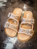 Berry in Light Tan Sandals by Very G