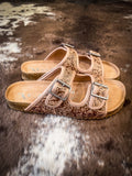 Berry Sandal in Light Tan - Very G - Western Sandal - Footwear - Bronco Western Supply Co.