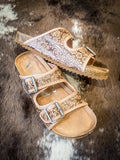 Berry Sandal in Light Tan - Very G - Western Sandal - Footwear - Bronco Western Supply Co.