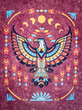 Southwestern Eagle Graphic Tee - Wine - Western Tee - Apparel - Bronco Western Supply Co.