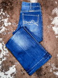 Cowgirl Tuff Edgy Wide Leg Jeans - Trouser - Western Fashion - Bronco Western Supply Co.