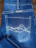 Cowgirl Tuff Edgy Wide Leg Jeans - Trouser - Western Fashion - Bronco Western Supply Co.