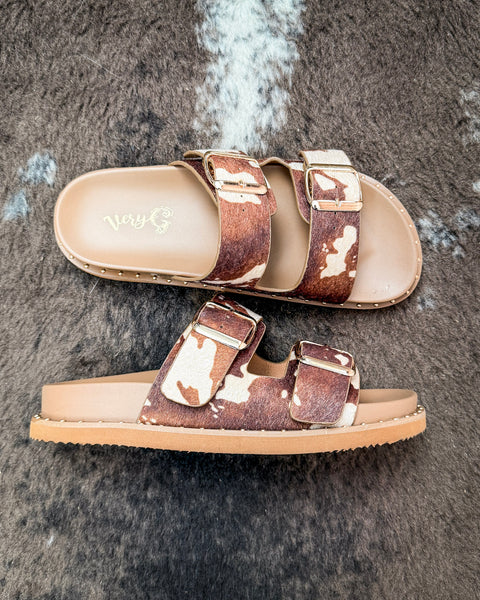 Alma Sandal in Brown Cow by Very G | Bronco Western Supply Co.