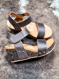 Devon in Chocolate - Wedge - Very G - Footwear - Western Heels - Bronco Western Supply Co.