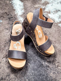 Devon in Chocolate - Wedge - Very G - Footwear - Western Heels - Bronco Western Supply Co.