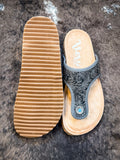 Danni Sandal in Charcoal - Very G - Footwear - Western Sandal - Bronco Western Supply Co.