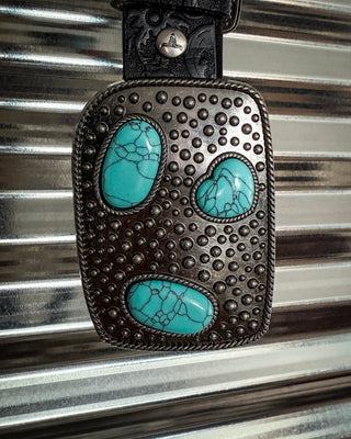 Redstone Revival Concho Belt in Black by Lucky and Blessed