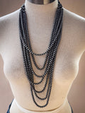 Gatton Navajo Style Pearl Layer Necklace