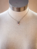 Petunia Horse Head Pendant Necklace